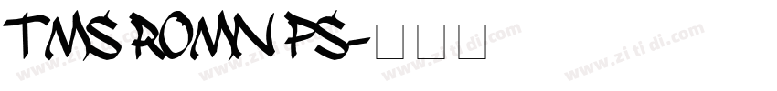 Tms Romn Ps字体转换